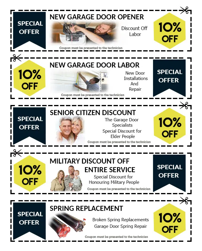 Garage Door And Opener Repairs Baltimore, MD 410-803-5404 - coupons
