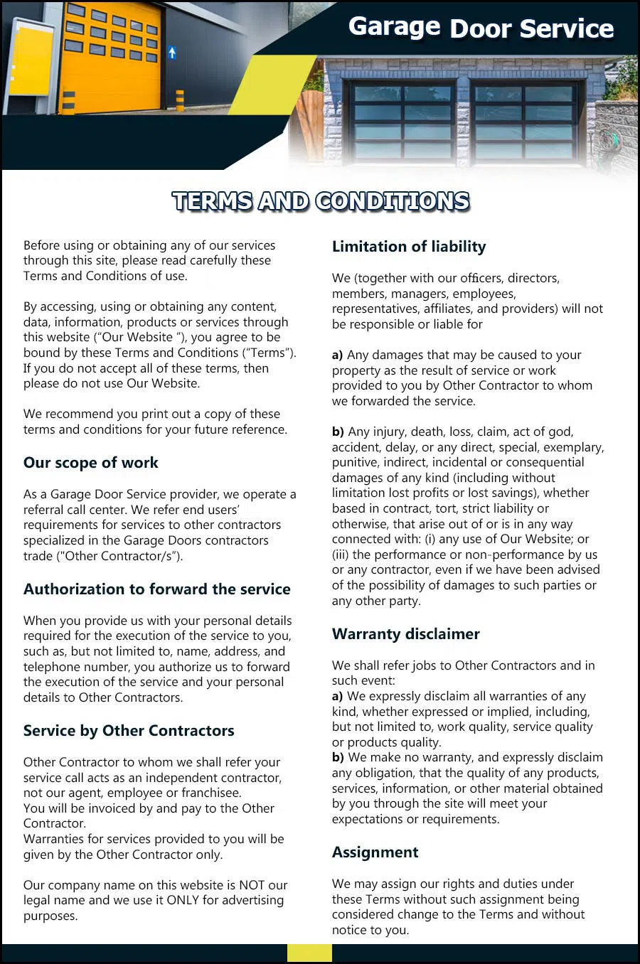 Garage Door And Opener Repairs Baltimore, MD 410-803-5404